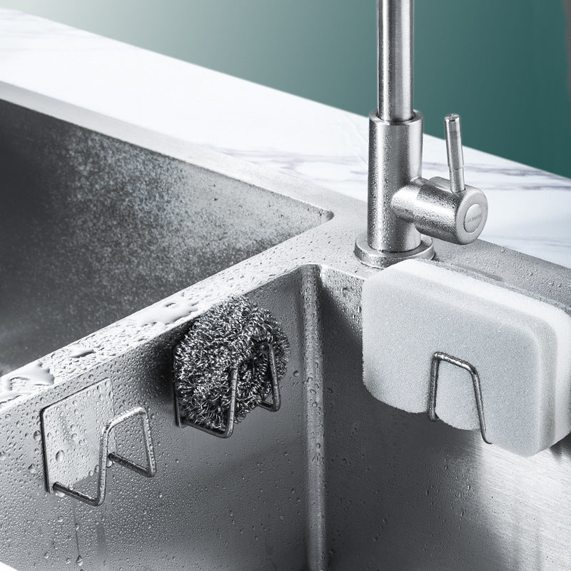Stainless Steel Sponge Rack for Kitchen Sink Use