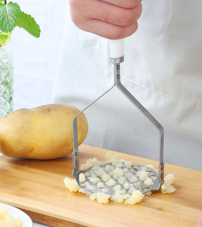 Kitchen Stainless Steel Potato and Garlic Masher Tool