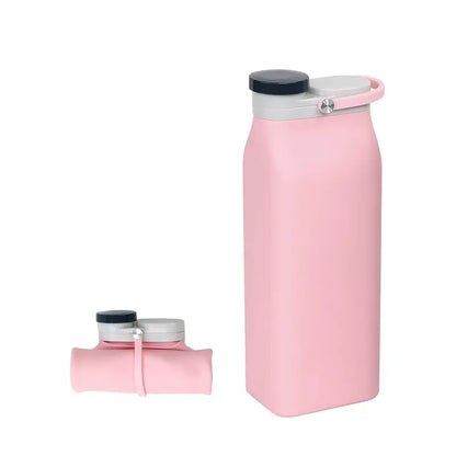 Collapsible Silicone Water Bottle for Travel (1pc)