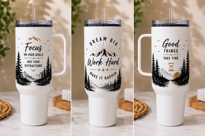 Travel Mug with a Handle