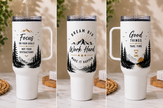 Travel Mug with a Handle