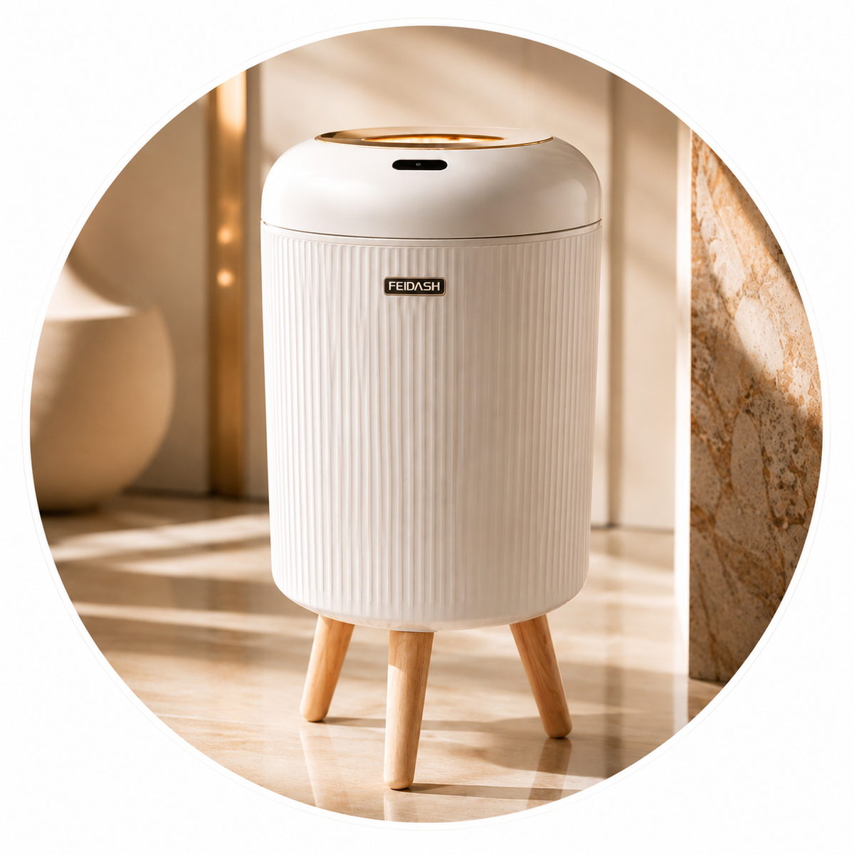 Smart Sensor Automatic Trash Can – 10L Touch-Free Waste Bin