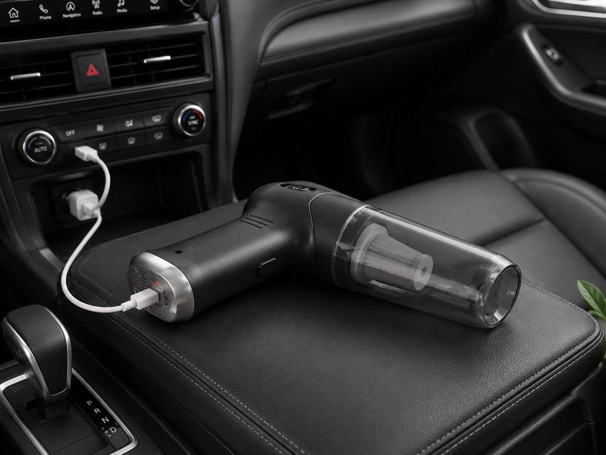 Portable Car Vacuum for Quick Everyday Cleanups
