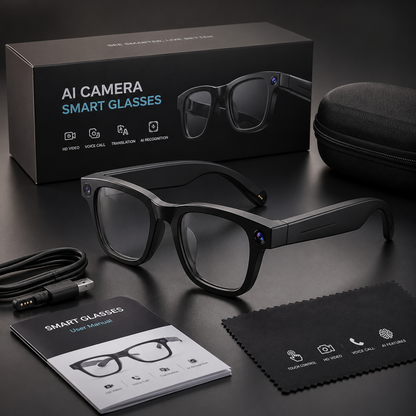 AI Camera Smart Glasses