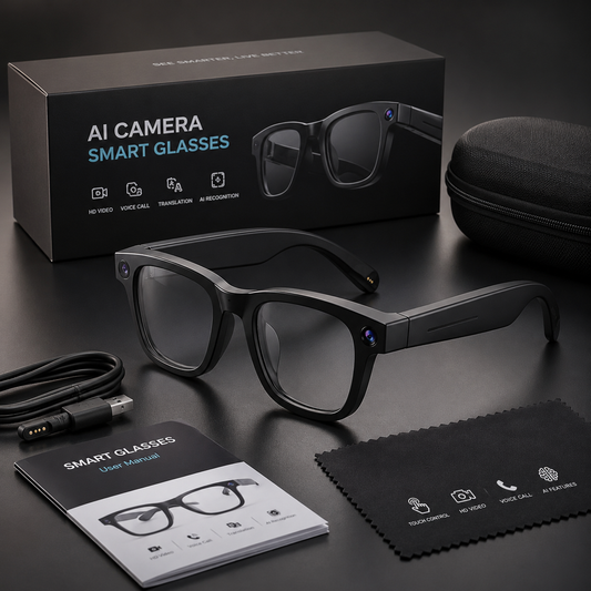 AI Camera Smart Glasses
