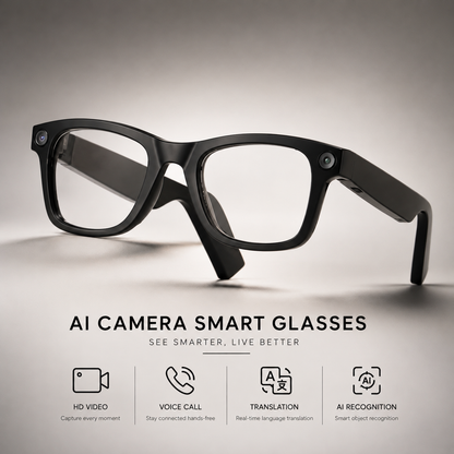 AI Camera Smart Glasses