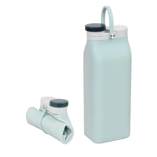 Collapsible Silicone Water Bottle for Travel (1pc)