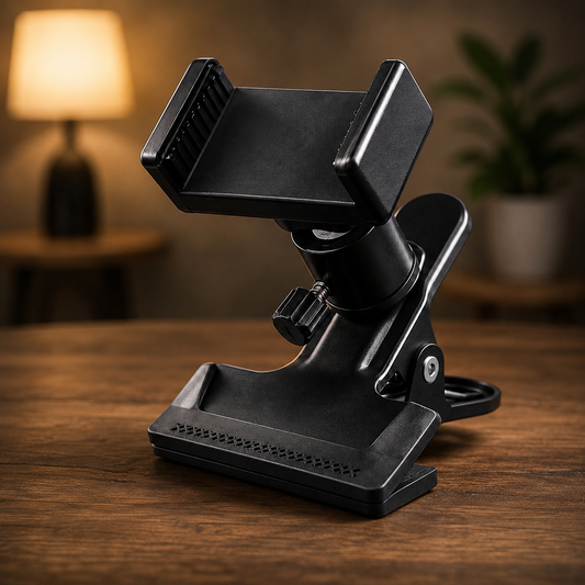 Phone Guitar Clip Stand – Adjustable Hands-Free Smartphone Holder